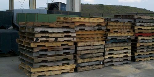Used Wood Pallets
